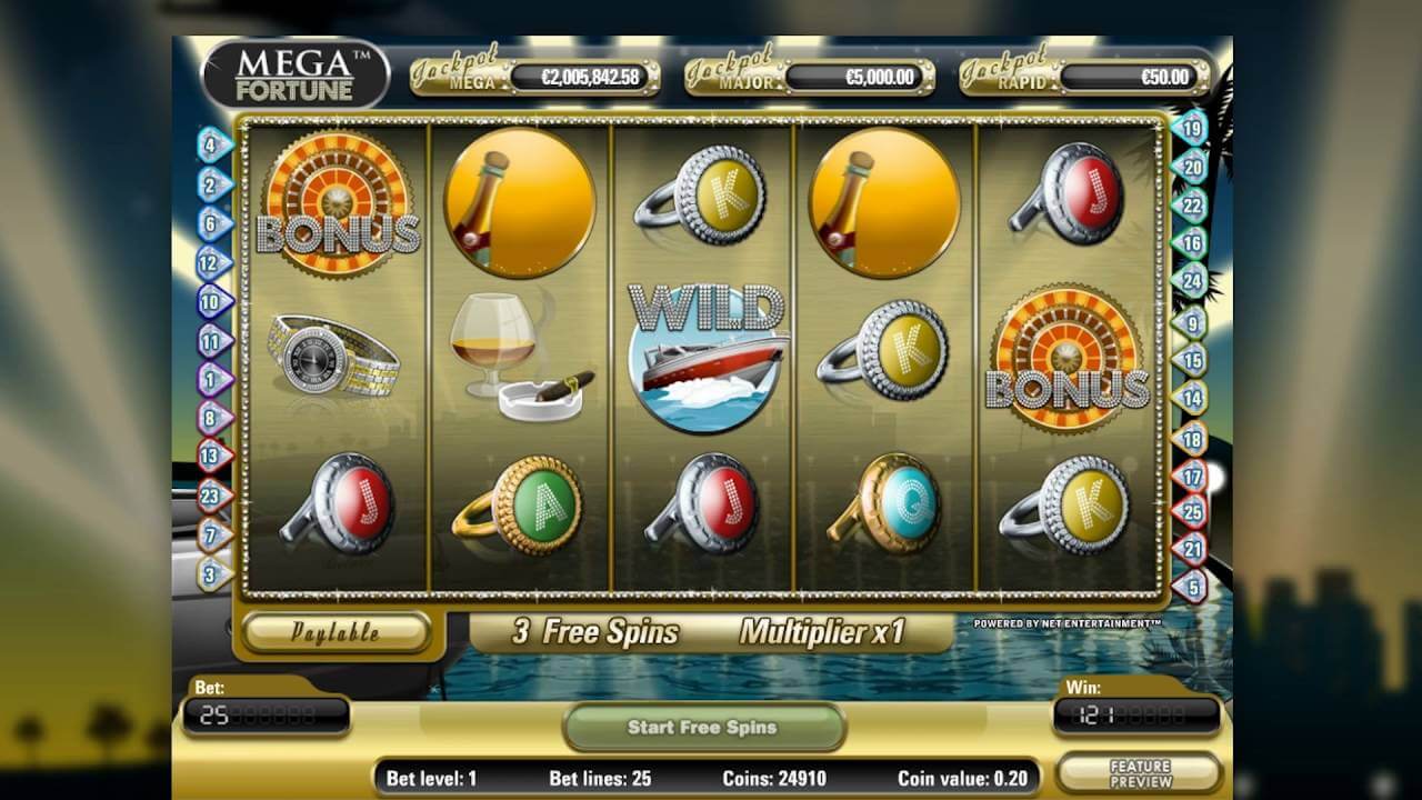 Mega fortune slot