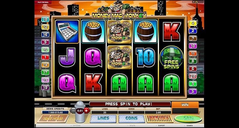 Money Mad Monkey Slot