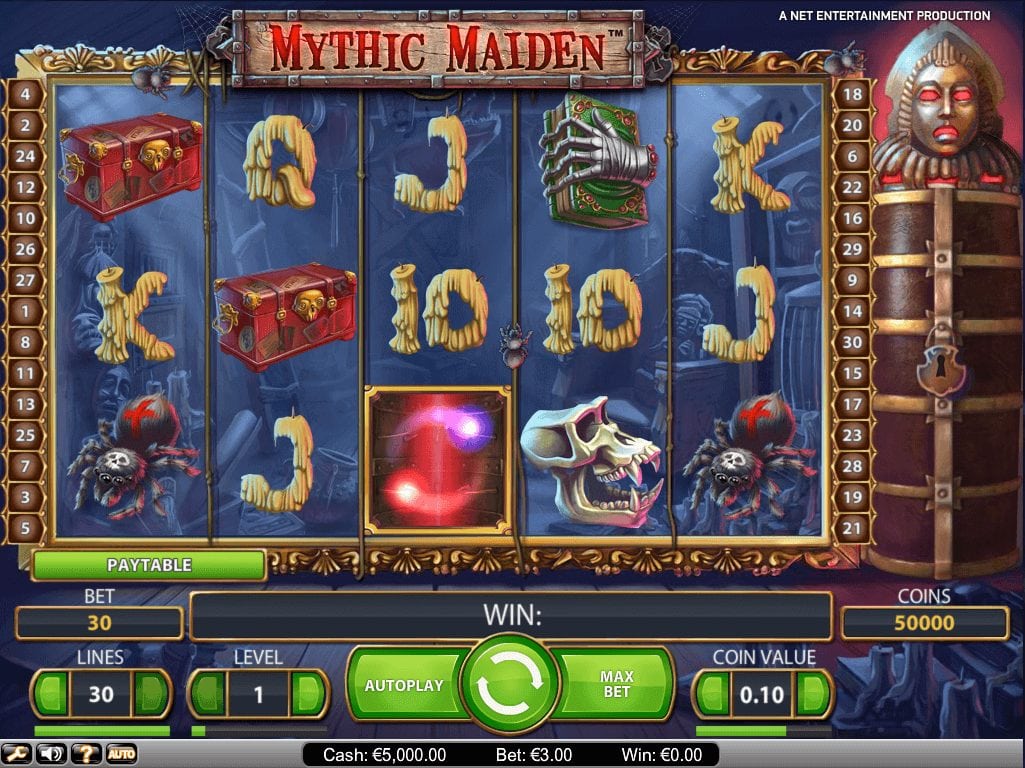 Mythic maiden slot