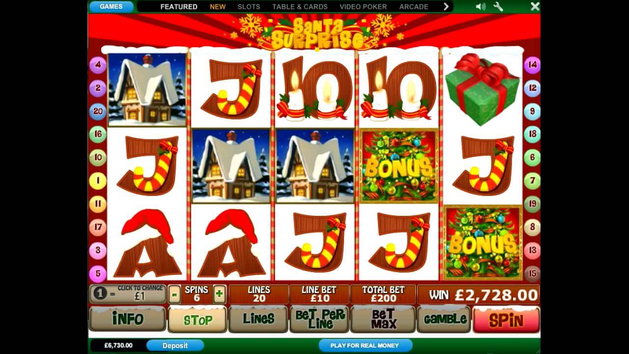 Santa surprise slot