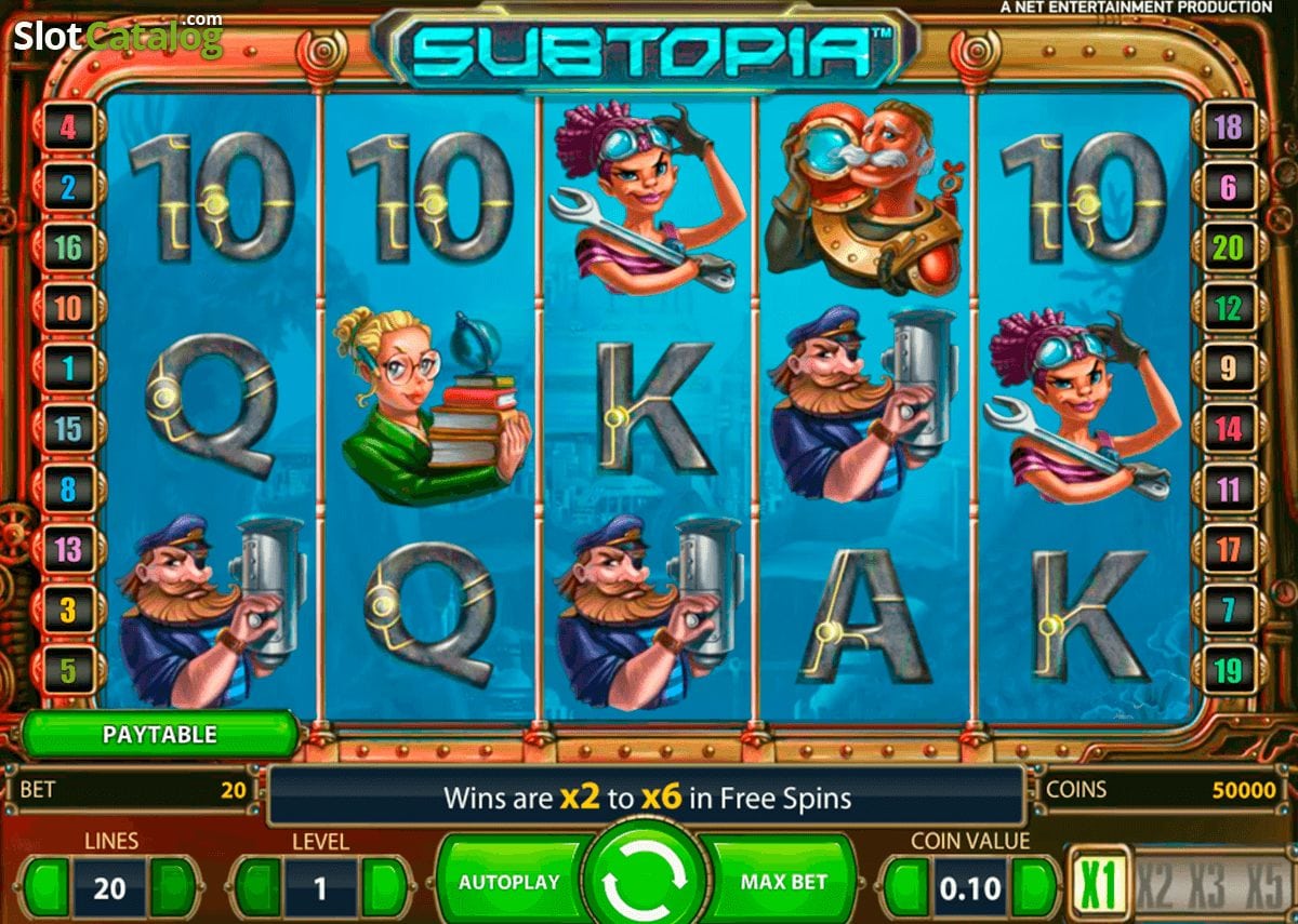 Subtopia slot