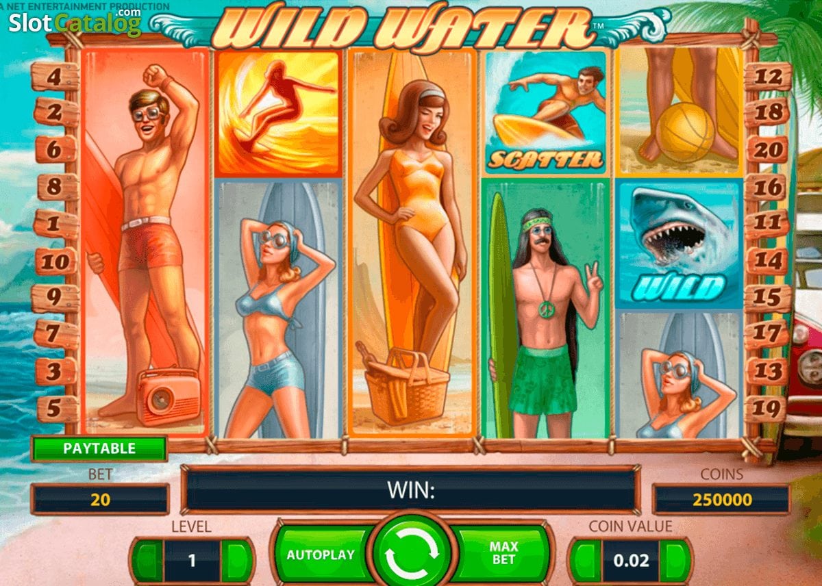 Wild water slot