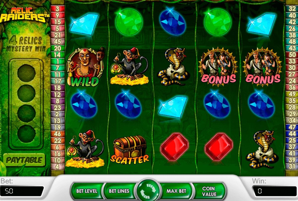 Relic raiders slot