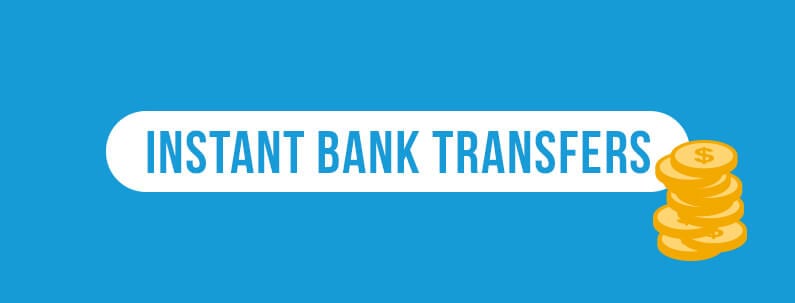 Pagamentos de cassino online - Transferências bancárias instantâneas